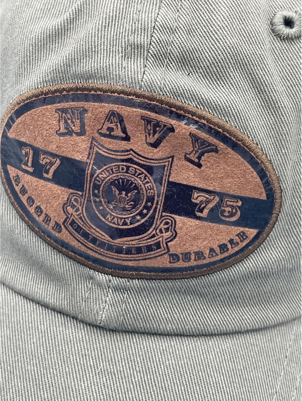 U.S. Navy Cap 1775 Proud to Serve Hat Adjustable Baseball Cap Green Oarsman 913